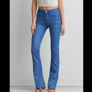 American eagle Denim X cafe  flare pant